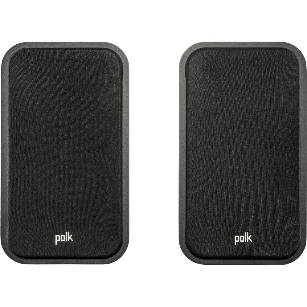 Polk Audio ES20 Black Large Bookshelf HiFi Home Theater Speaker Pair